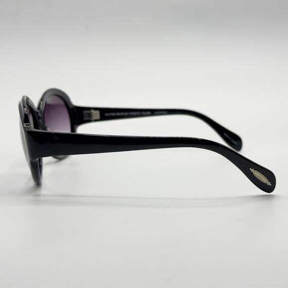 Oliver Peoples Sunglasses MERCE BK Black Oval Frame Gray Gradient Lens 55-19-120 main image 12